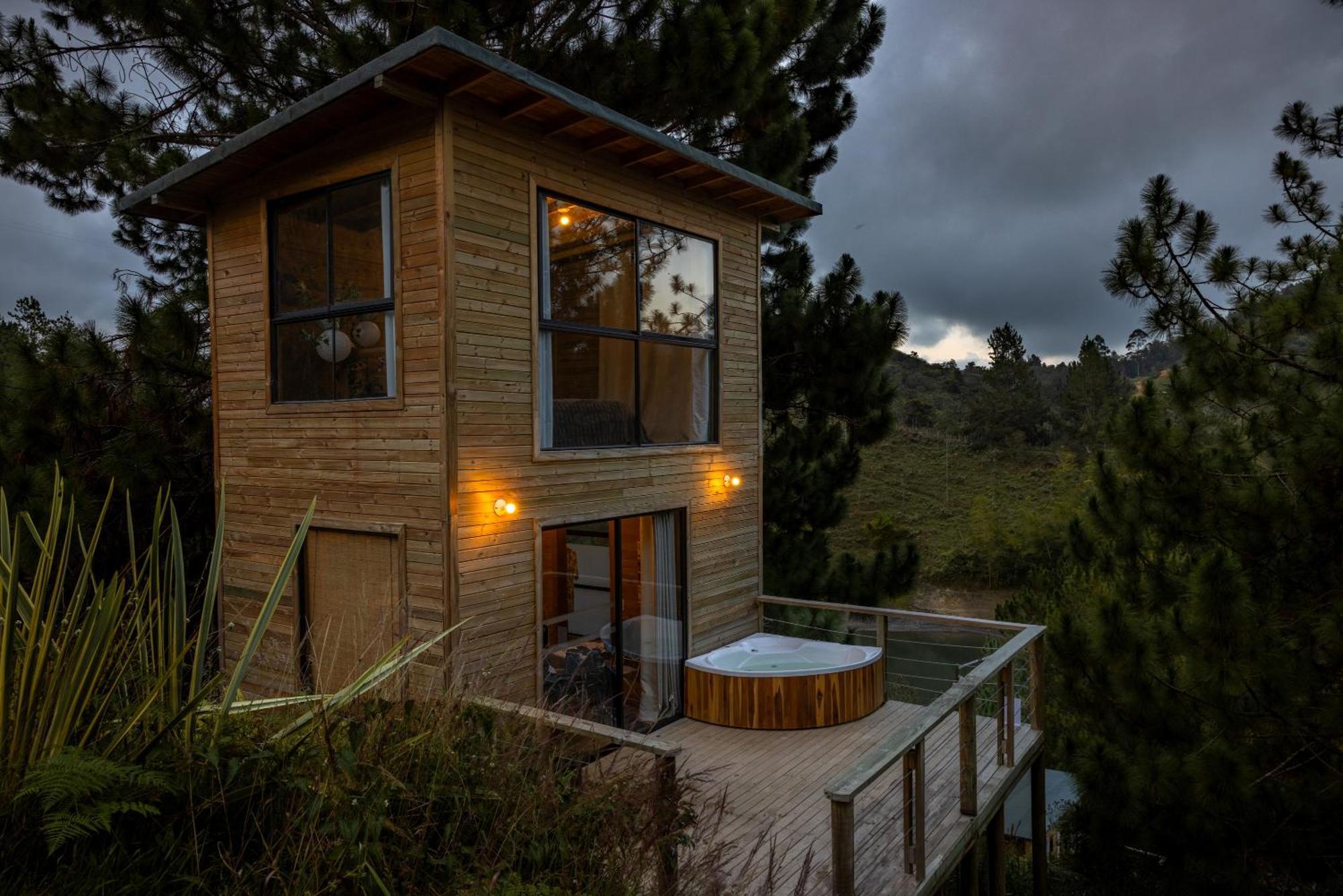 Cabanas Refugio Himalaya Guatapé Exterior foto