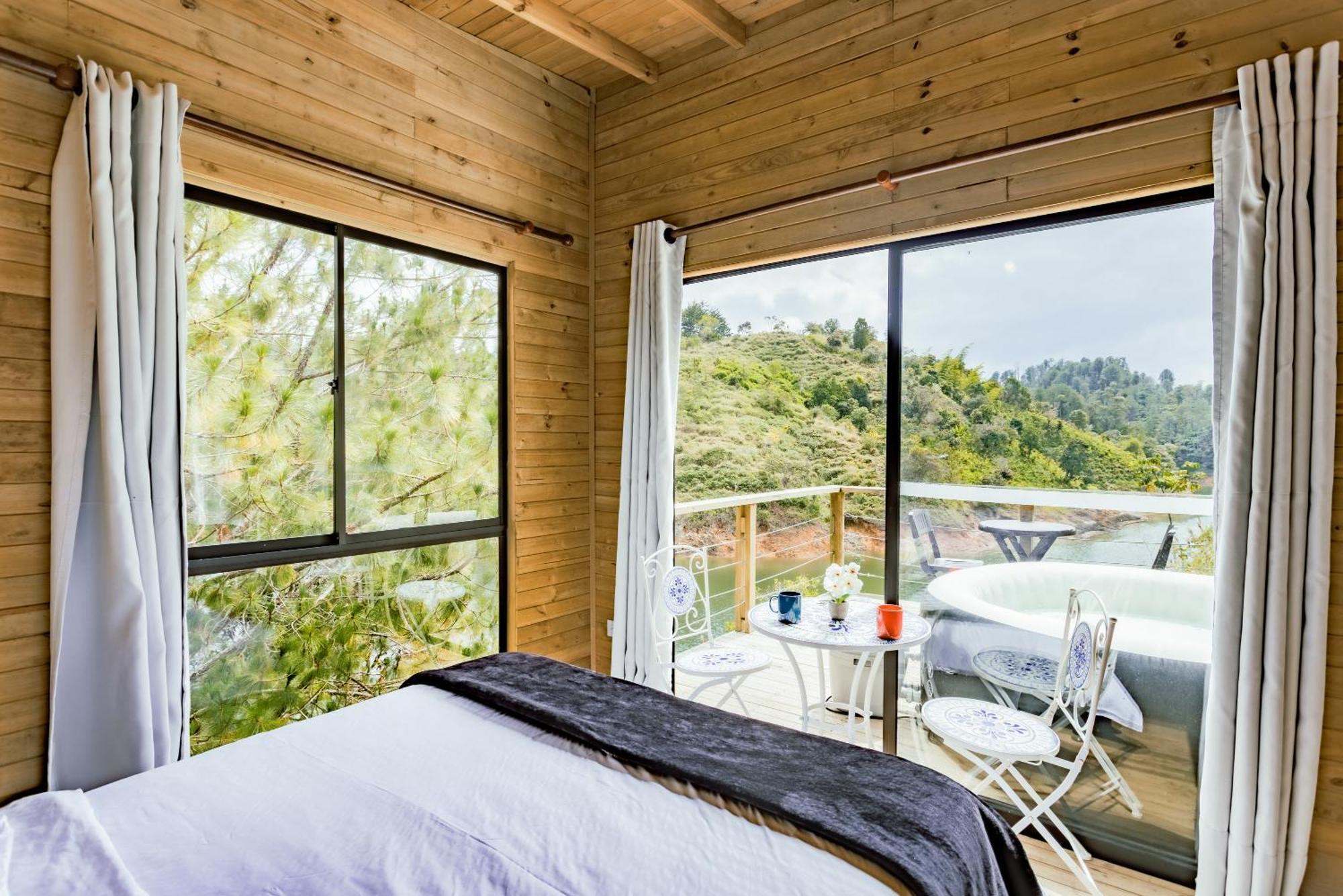 Cabanas Refugio Himalaya Guatapé Exterior foto
