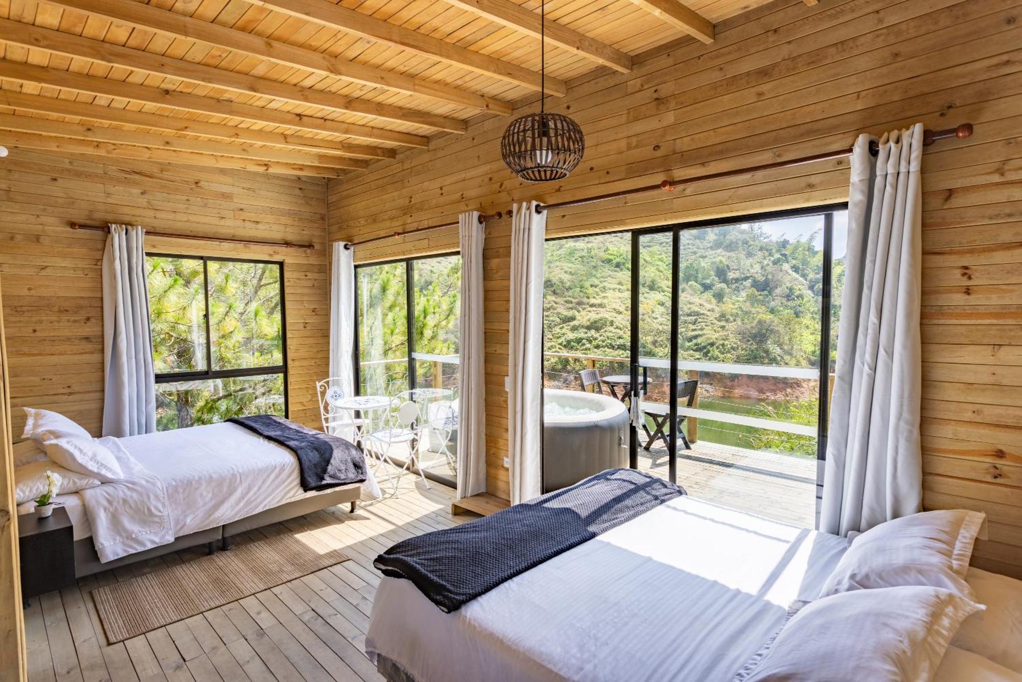 Cabanas Refugio Himalaya Guatapé Exterior foto