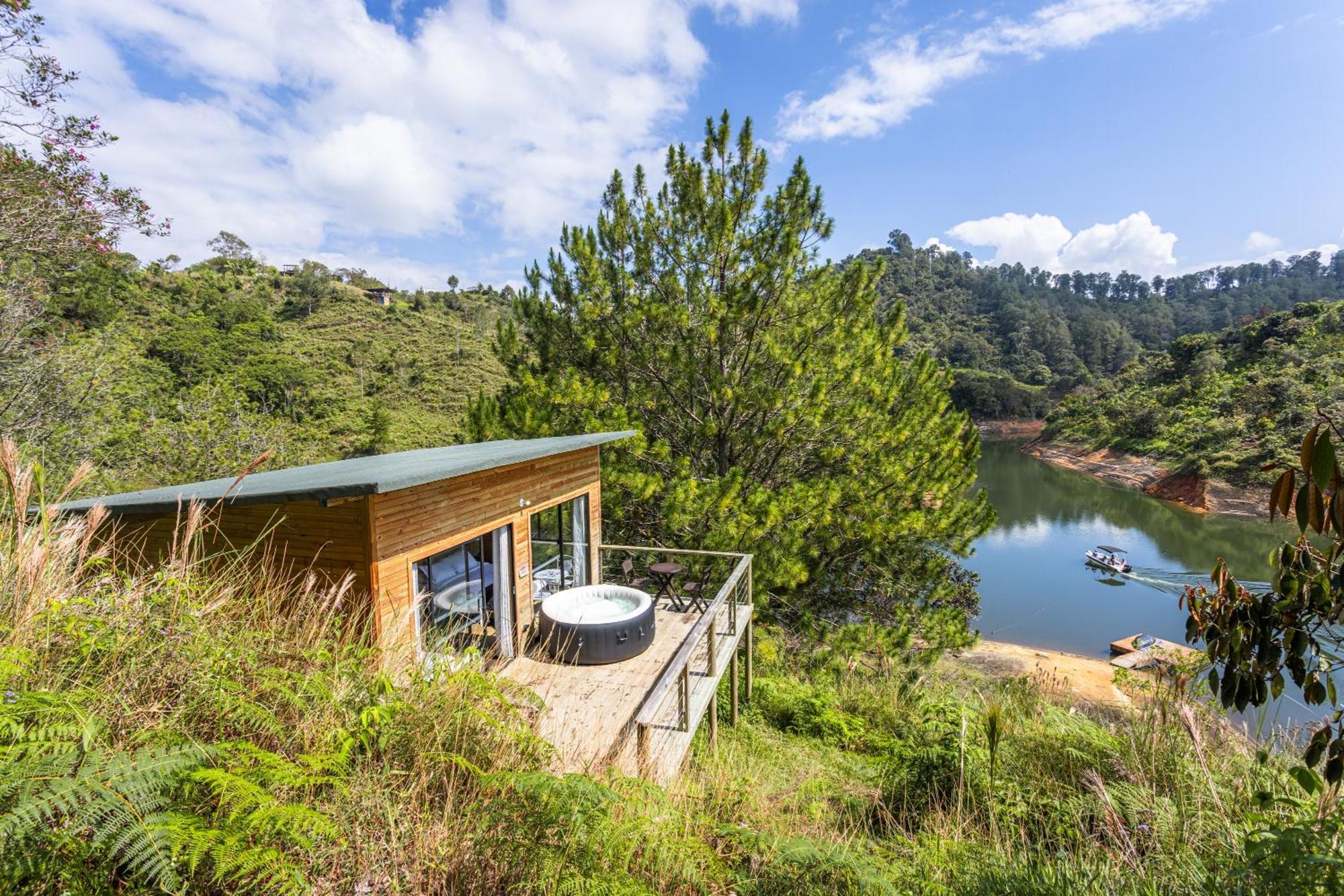 Cabanas Refugio Himalaya Guatapé Exterior foto